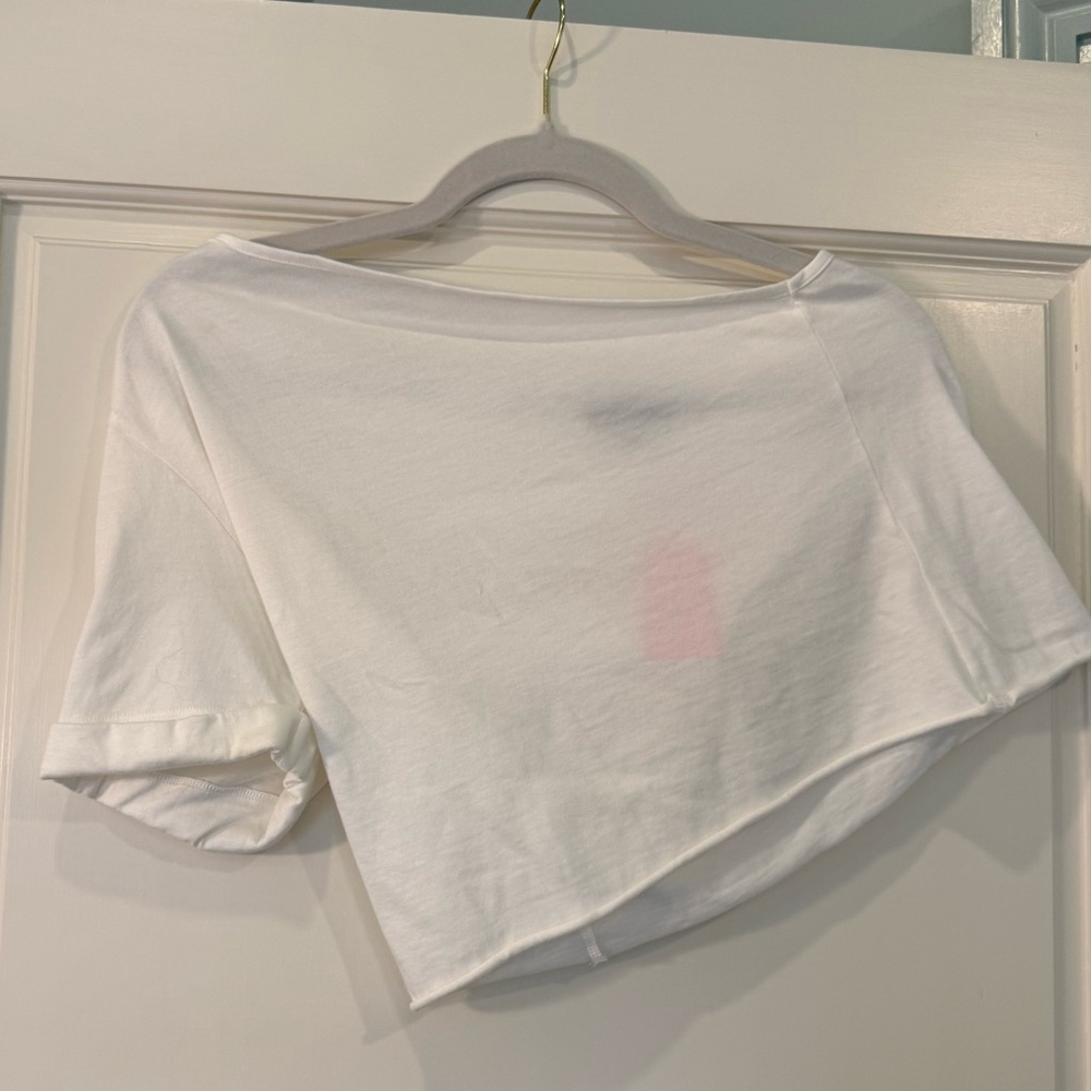 Elegant White Cropped Top for Women